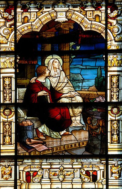 Saint Augustine and Mother